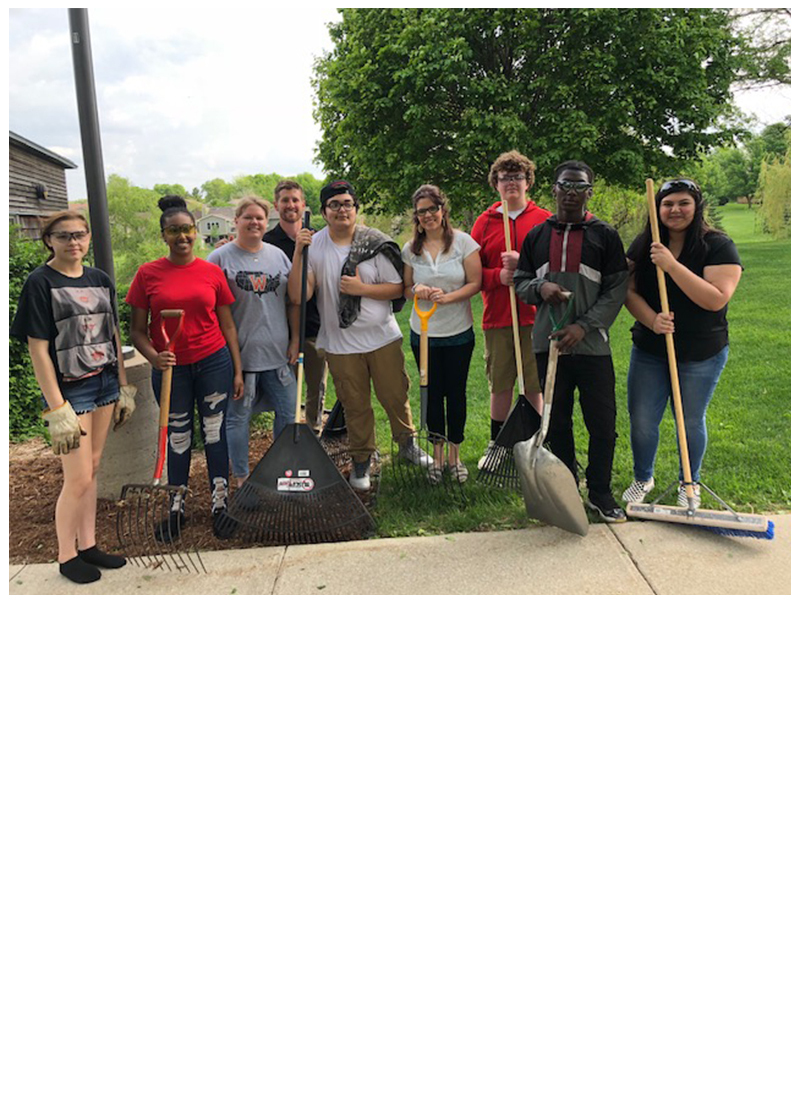 Campus Cleanup Crew Volunteers
